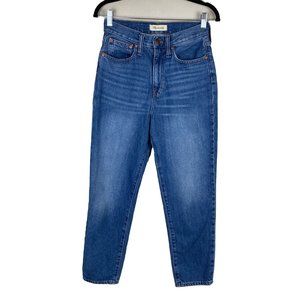 Madewell The Momjean in Stratfield Wash Mom Jean AA585 Size 26